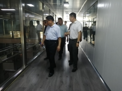 校長羅士喜帶隊調研原陽食品產業發展探索校、政、企三方合作機制